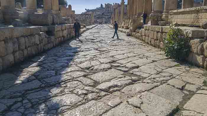 270 - Jordania - Jerash - Cardo Maximus o avenida de las columnas